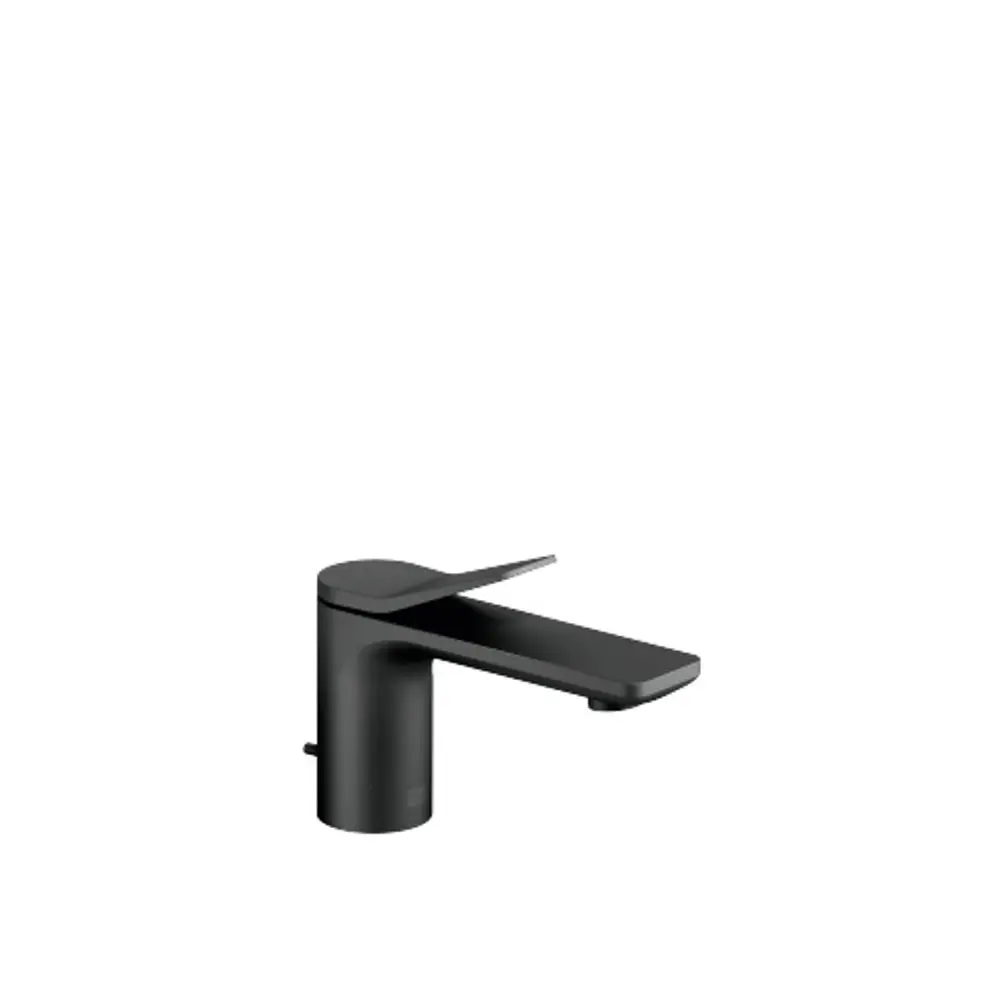 Dornbracht-LISSÉ-Waschtisch-Einhandbatterie-mit Ablaufgarnitur-Ausladung 130mm-schwarz matt, 33500845-33 Galeriebild 1